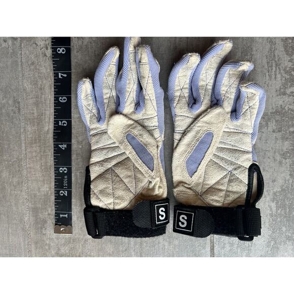 Connelly Competition Tournament Water Ski Gloves White Purple Small S - Picture 5 of 5